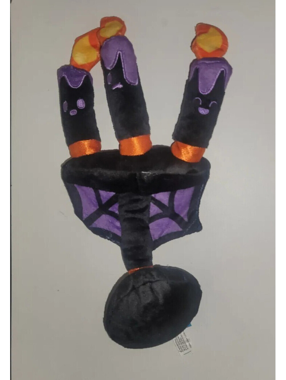 BARKBOX HALLOWEEN SPIDER WEB CANDLEBRA DOG PET TOY